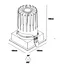 Square Recessed Spotlights